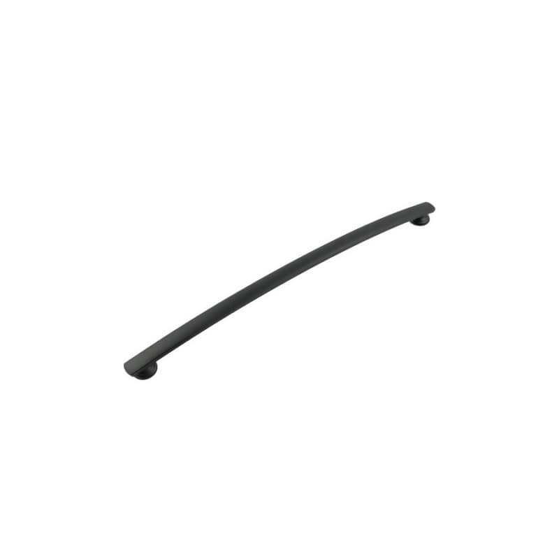 12" American Diner Arch Pull, Matte Black