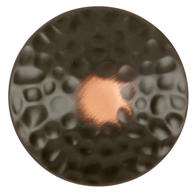 1-1/4" Craftsman Round Cabinet Knob, Oil-Rubbed Bronze