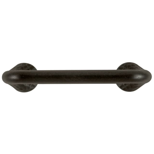 3" Craftsman Cabinet Pull, Black Iron