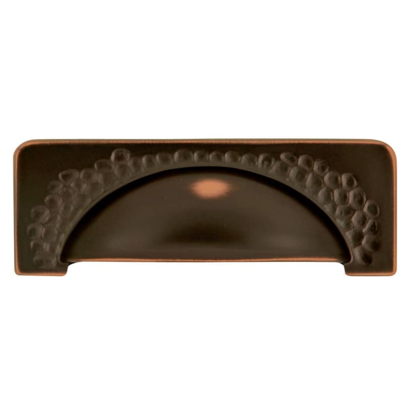 3-3/4" Craftsman Cup Pull, Oil-Rubbed Bronze
