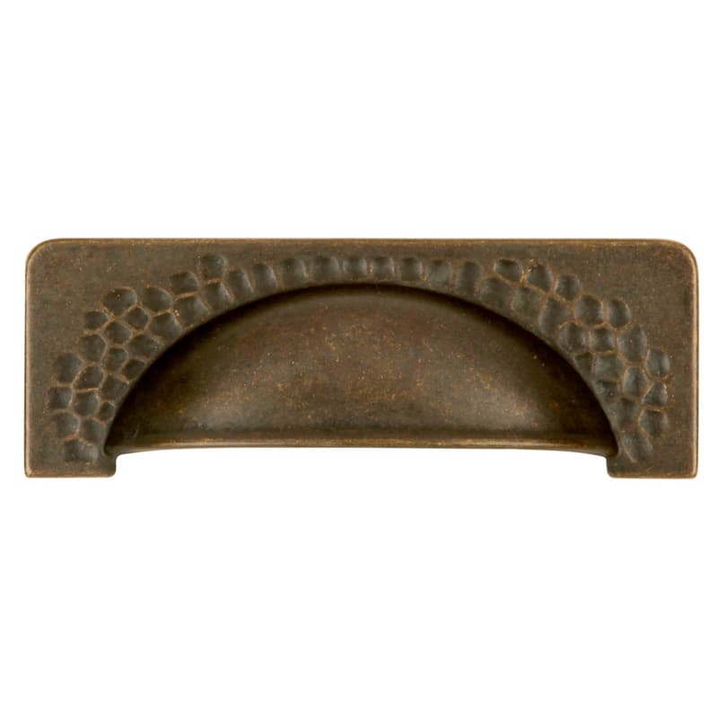 3-3/4" Craftsman Cup Pull, Windover Antique