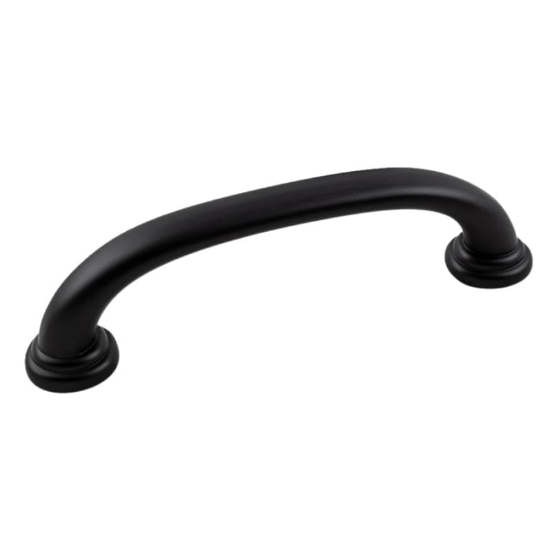 3-3/4" Zephyr Cabinet Pull, Matte Black