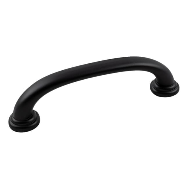 3-3/4" Zephyr Cabinet Pull, Matte Black