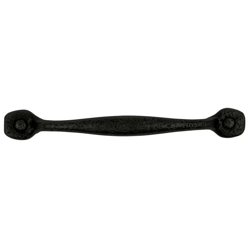 8" Refined Rustic Appliance Pull, Black Iron