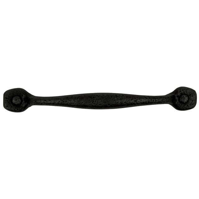 8" Refined Rustic Appliance Pull, Black Iron