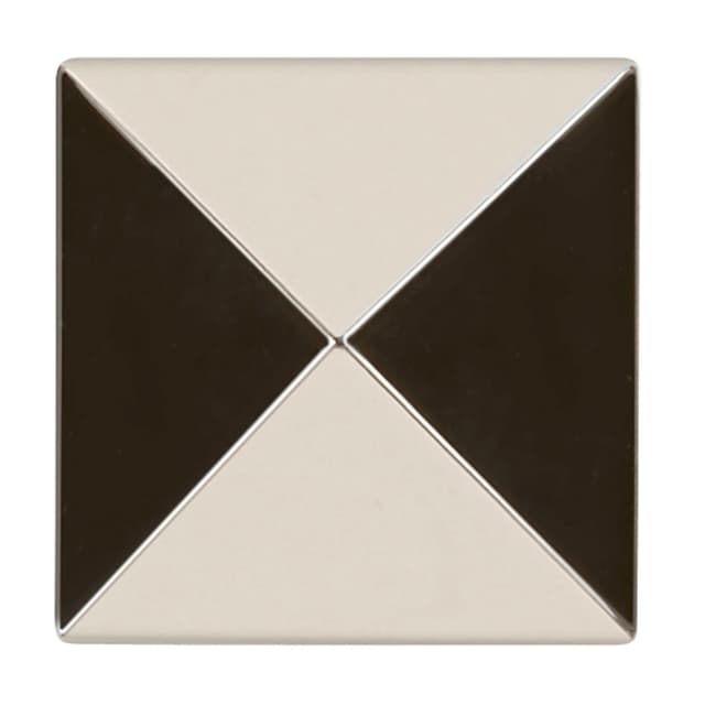 1" Studio Cabinet Knob, Polished Nickel