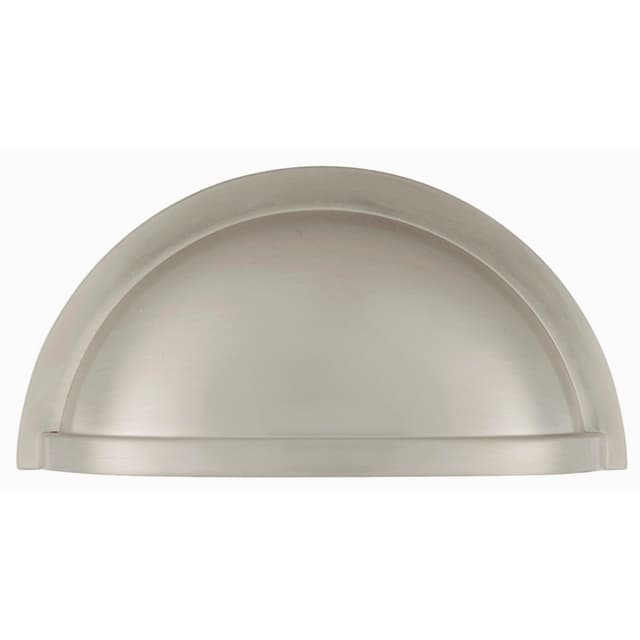 3" Williamsburg Cup Pull, Satin Nickel