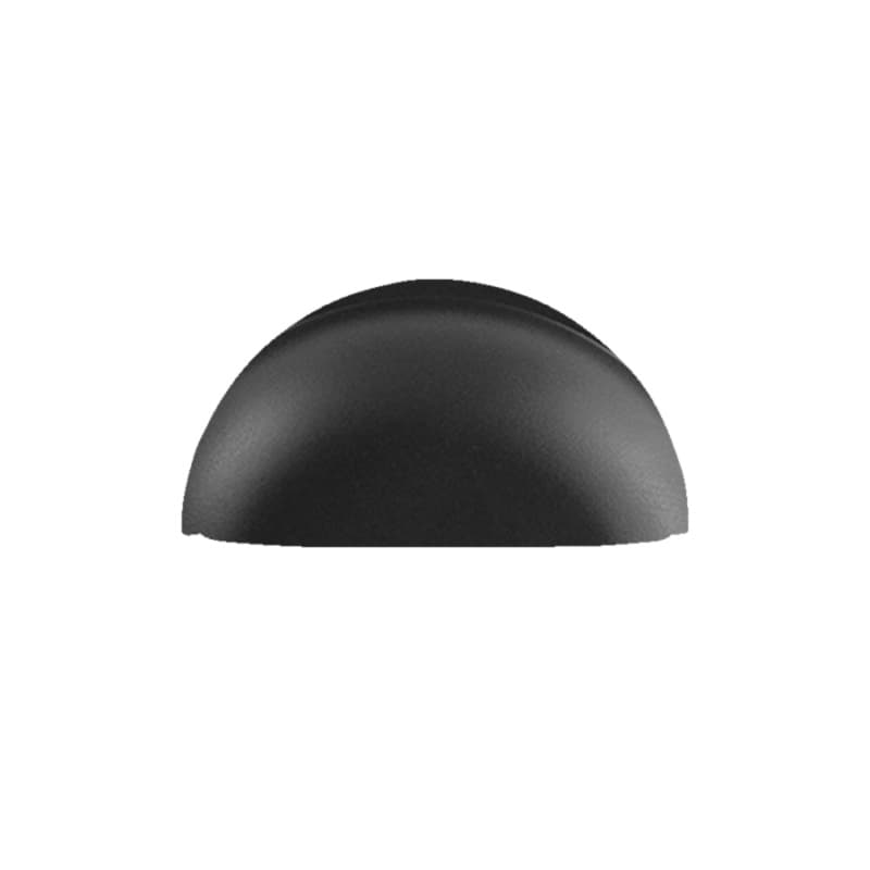 3" Williamsburg Cup Pull, Matte Black