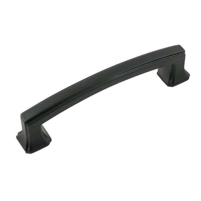 3-3/4" Bridges Cabinet Pull, Matte Black