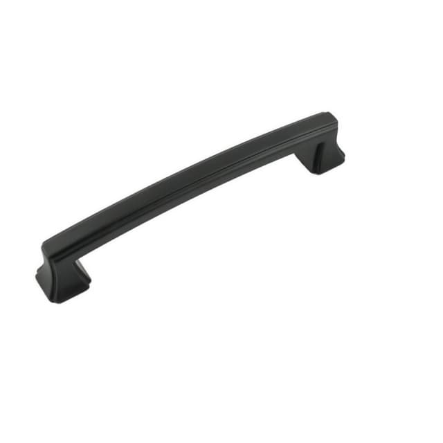 5-1/16" Bridges Cabinet Pull, Matte Black