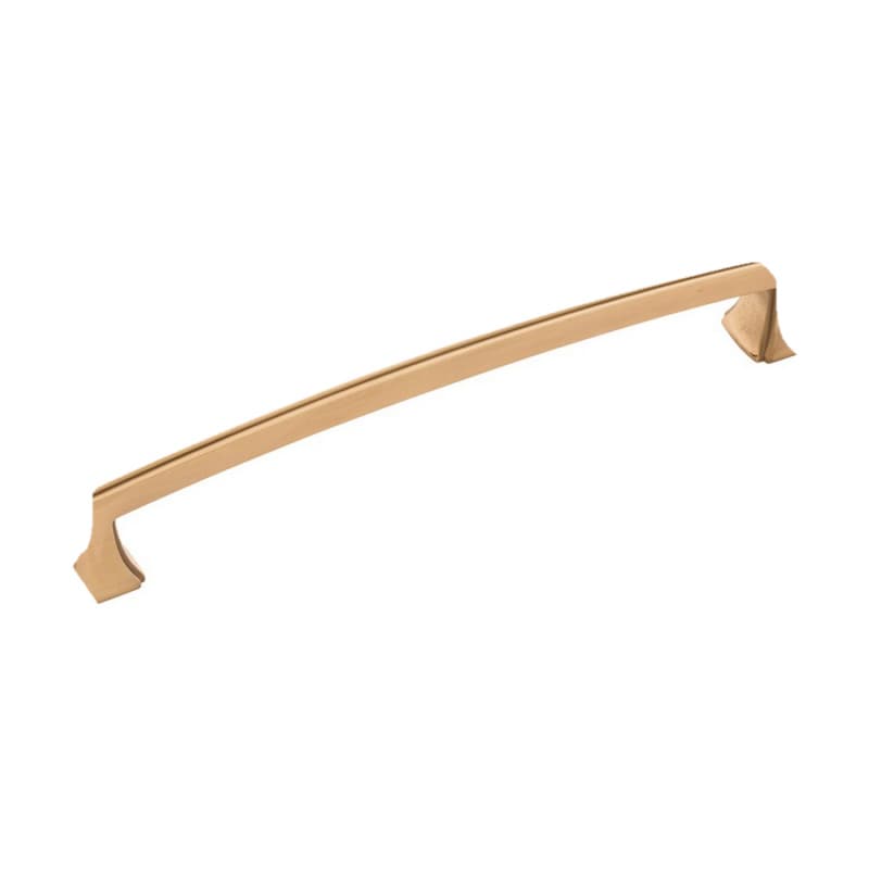 6-5/16" Bridges Cabinet Pull, Brushed Golden Brass