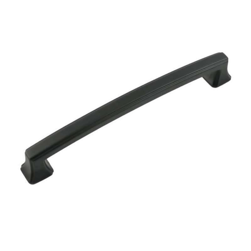 6-5/16" Bridges Cabinet Pull, Matte Black