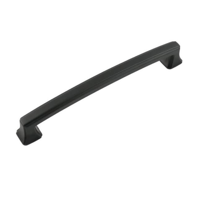 6-5/16" Bridges Cabinet Pull, Matte Black