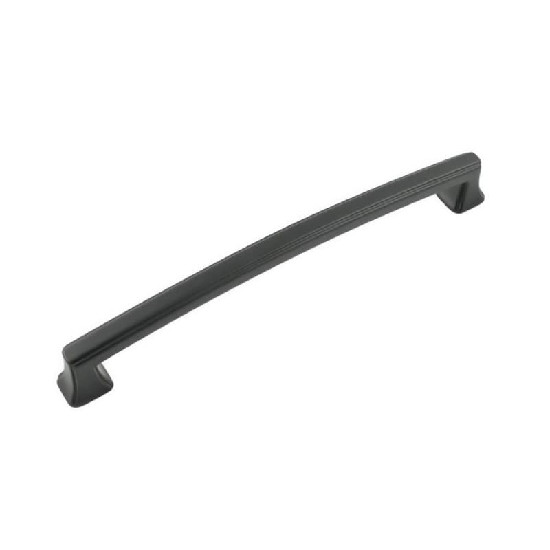 7-9/16" Bridges Cabinet Pull, Matte Black