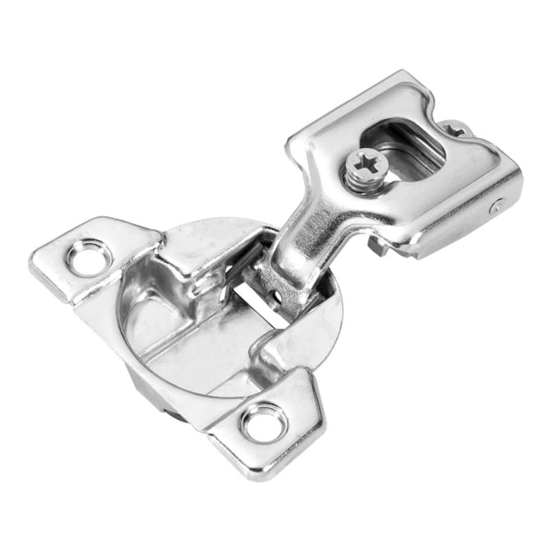 3/4" Overlay Concealed Hinge, Face Frame, Self-Close, Polished Nickel