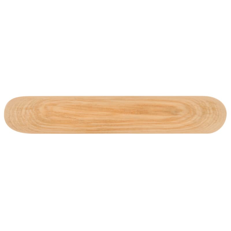 3" Natural Woodcraft Cabinet Pull, Unfinished Wood