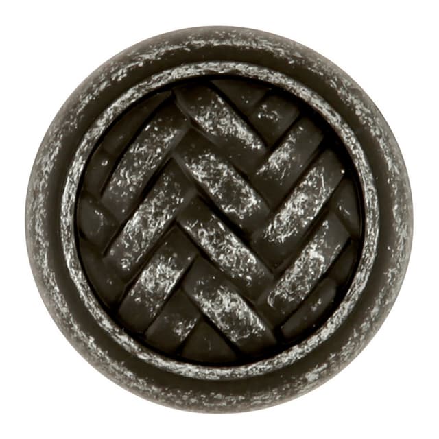 1-1/4" Catamaran Cabinet Knob, Vibra Pewter