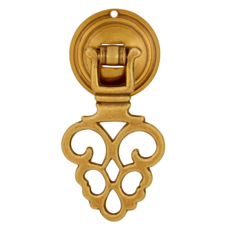 2-1/2" x 1-1/4" Manor House Cabinet pull, Lancaster Hand Polished