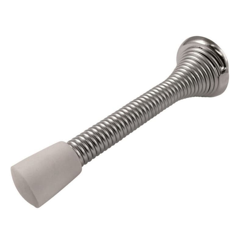 SPRING DOOR STOP SATIN NICKEL, PBH0256-SN
