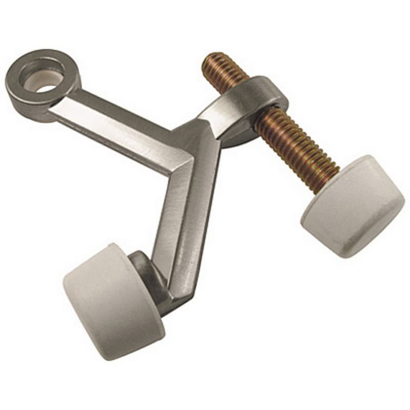 1-7/8" x 5/8" Door Stops Hinge Pin Door Stop, Satin Nickel