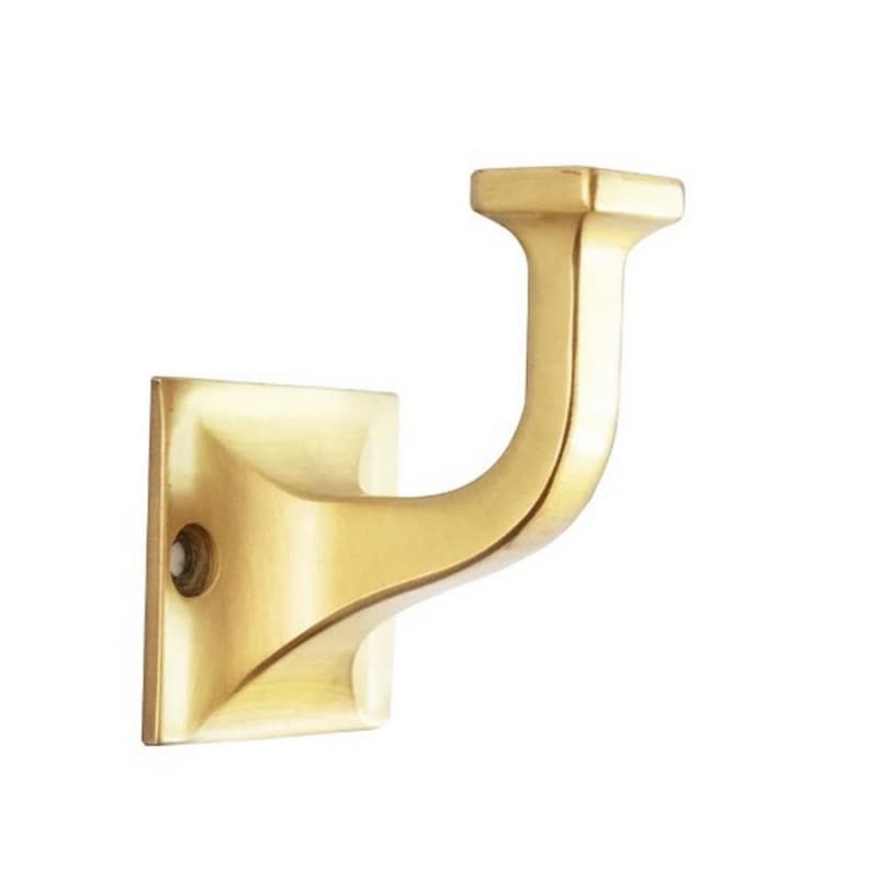 2-3/4" Forge Single Prong Cabinet Hook, Brushed Golden Brass