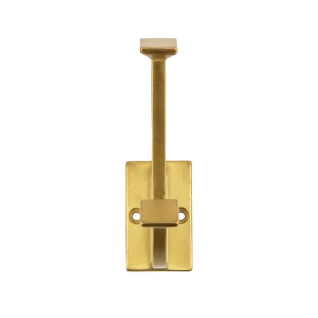 4-7/8" Skylight Coat/Hat Hook, Brushed Golden Brass (Box/14)