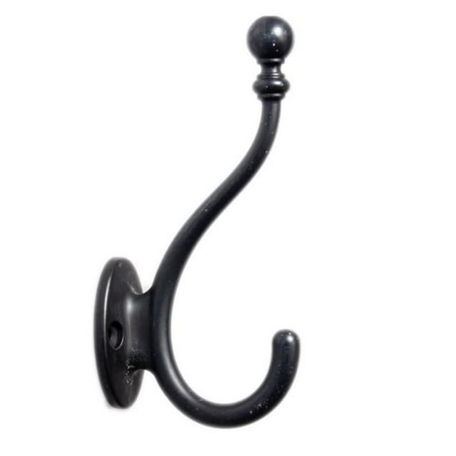 5-1/4" Cottage Coat/Hat Hook, Vintage Bronze