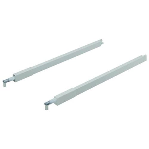 Tandembox Rectangular Center Gallery Rail, Gray, 18
