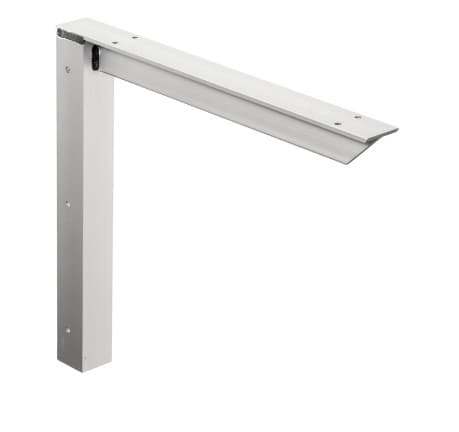EH Series 18" Flush Mount Bracket, Clear Anodized Finish