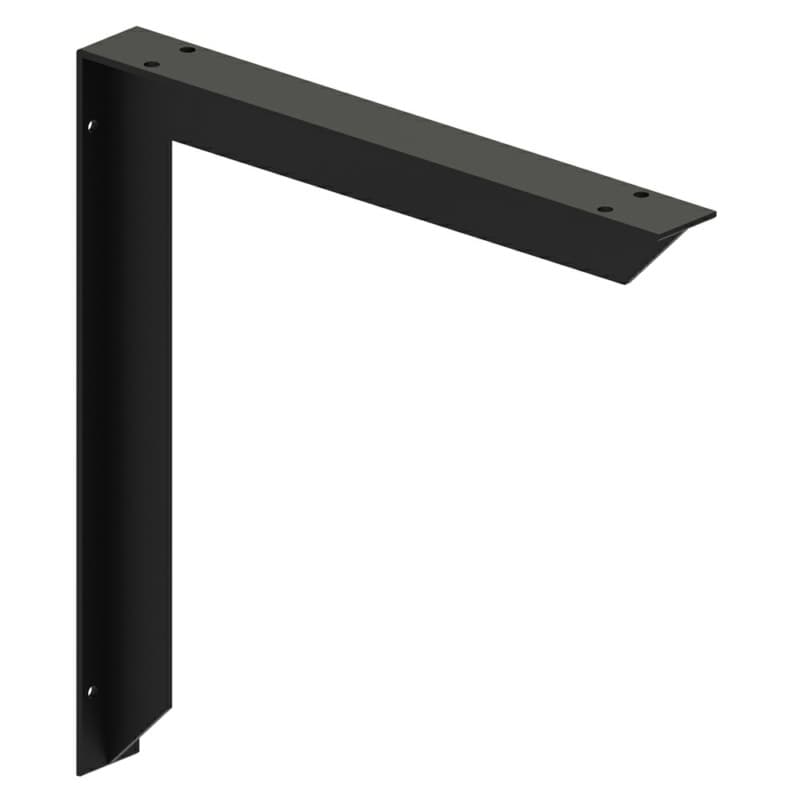 EH Series 24" Surface Mount Bracket, Black Finish