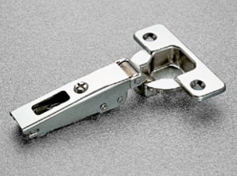 Series 200 120° Opening Euro Face Frame Hinge, Free-Swing, 1/2" Overlay, Screw-On