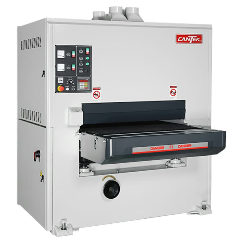 Cantek SR37 37" x 75" Two Head Wide Belt Sander 3PH 20HP/15HP