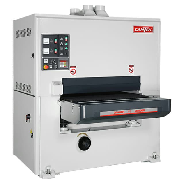Cantek SR37 37" x 75" Two Head Wide Belt Sander 3PH 20HP/15HP