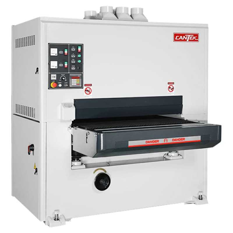 Cantek SR43 RR Series 43" x 75" Two Head Wide Belt Sander 3PH 20HP/15HP