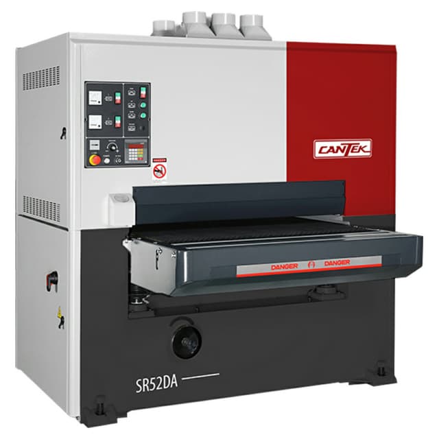 Cantek SR37 SR Series 52" x 75" Two Head Wide Belt Sander 3PH 25HP/20HP