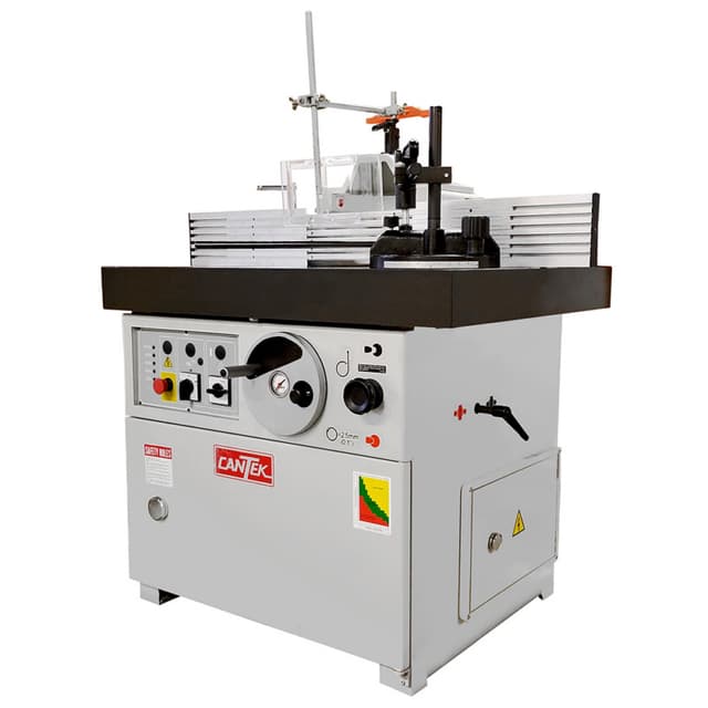 Cantek SS512TB 5 Speed Tilt Spindle Shaper 7.5HP Three Phase
