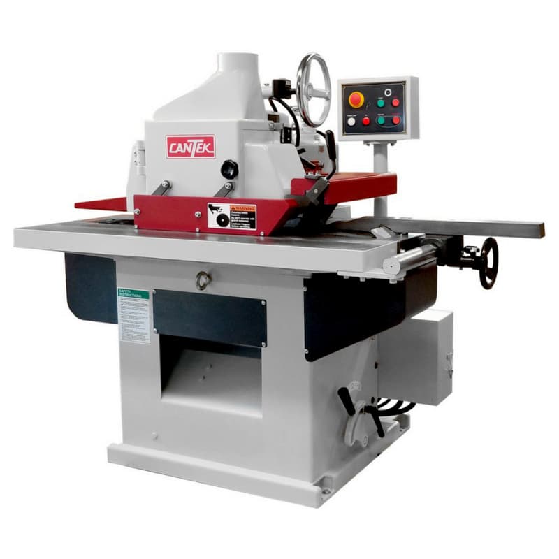 Cantek 303S 10" Single Blade Ripsaw 10HP Three Phase