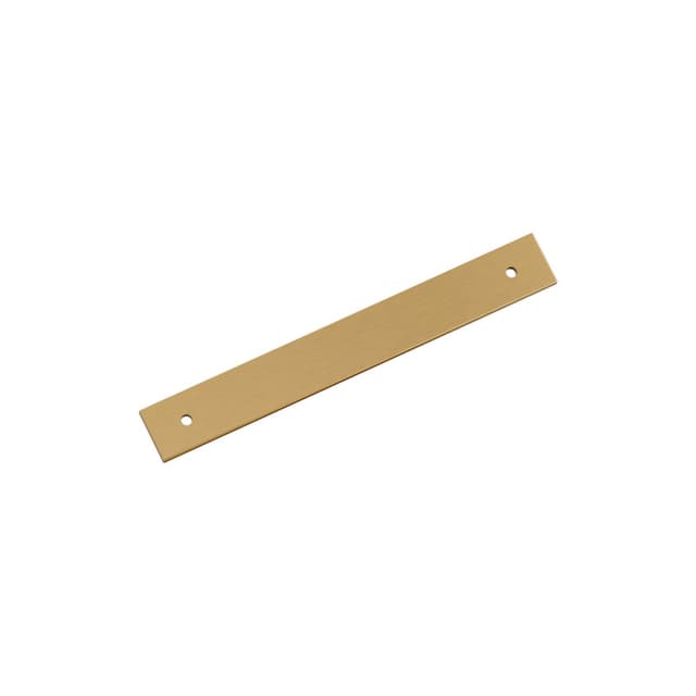 160mm Ladera Rectangle Cabinet Pull Backplate, Champagne Bronze