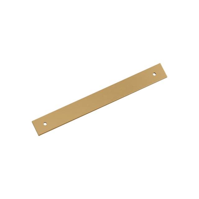 192mm Ladera Rectangle Cabinet Pull Backplate, Champagne Bronze