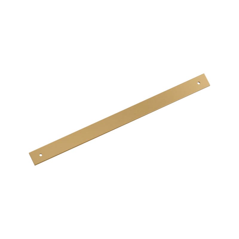 320mm Ladera Rectangle Cabinet Pull Backplate, Champagne Bronze