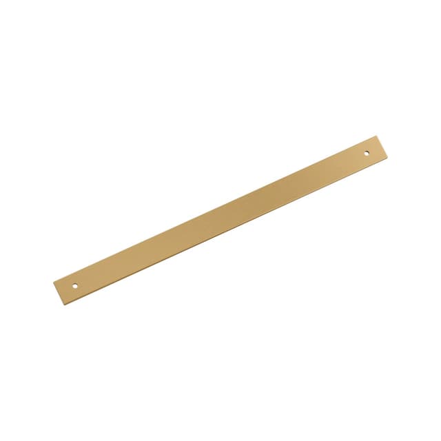 320mm Ladera Rectangle Cabinet Pull Backplate, Champagne Bronze