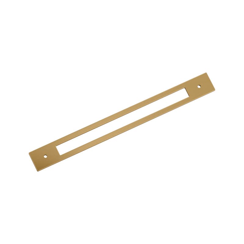 305mm Medora Rectangle Appliance Pull Backplate, Champagne Bronze
