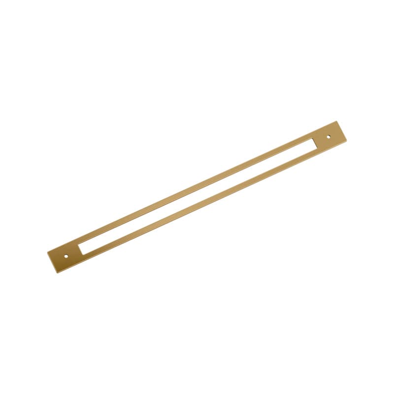 457mm Medora Rectangle Appliance Pull Backplate, Champagne Bronze