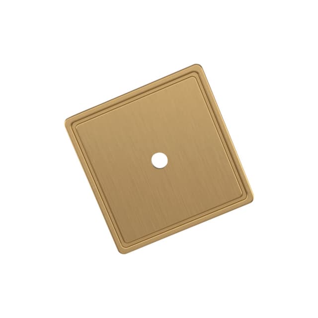 1-9/16" Thoreau Knob Backplate, Champagne Bronze