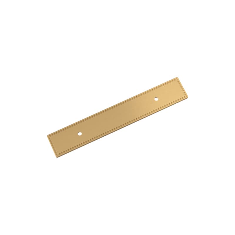 3-3/4" Thoreau Pull Backplate, Champagne Bronze