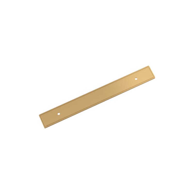160mm Thoreau Rectangle Backplate, Champagne Bronze