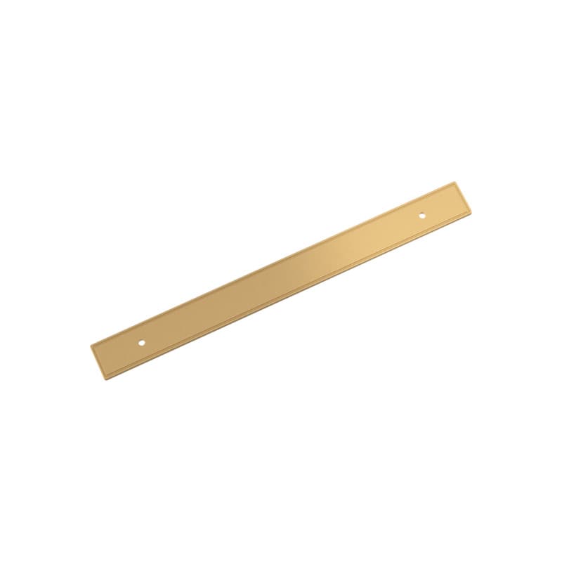 224mm Thoreau Rectangle Backplate, Champagne Bronze