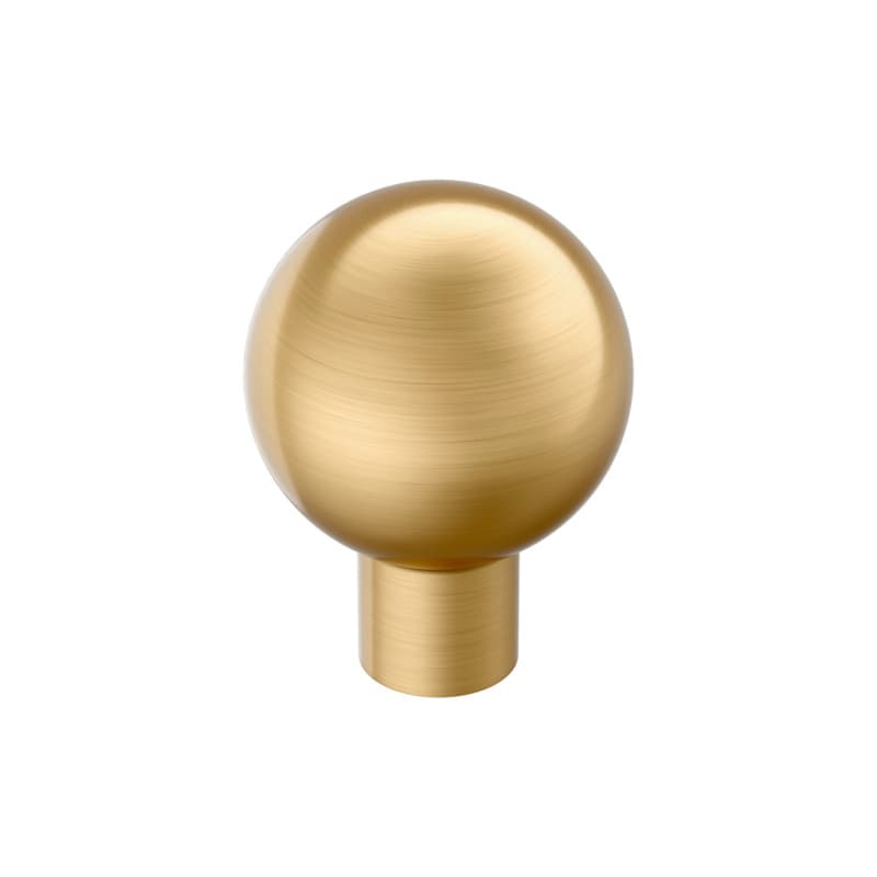 1-1/8" Coble Cabinet Knob, Champagne Bronze