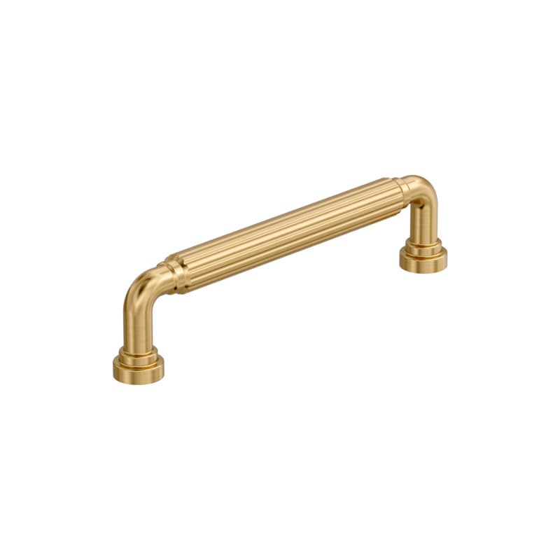 5-1/16" Cowrie Cabinet Pull, Champagne Bronze