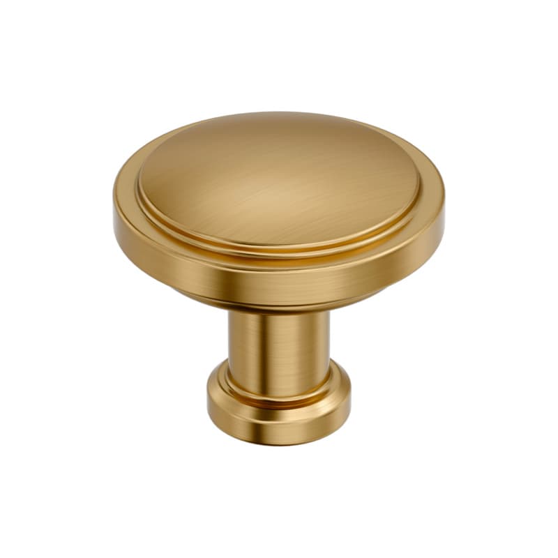 1-1/4" Faircrest Cabinet Knob, Champagne Bronze